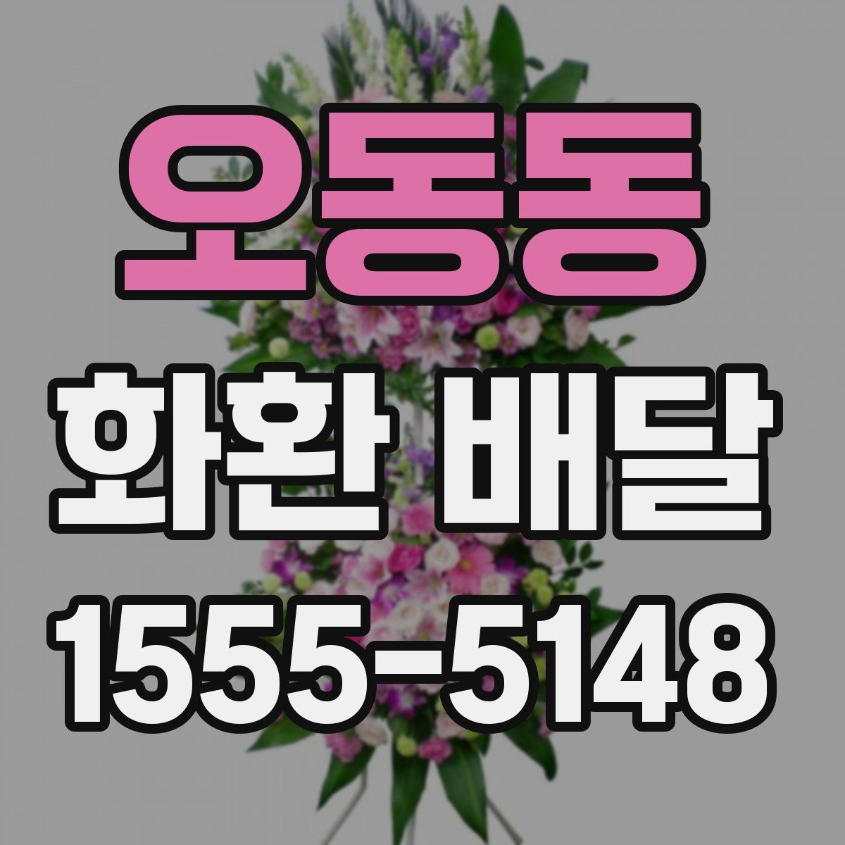 오동동 화환 배달