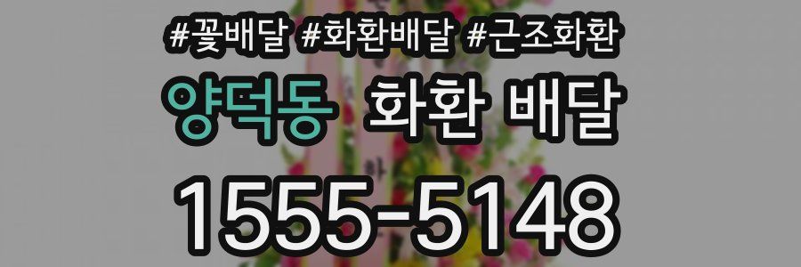 양덕동 화환 배달