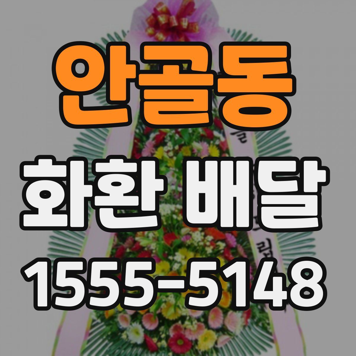 안골동 화환 배달