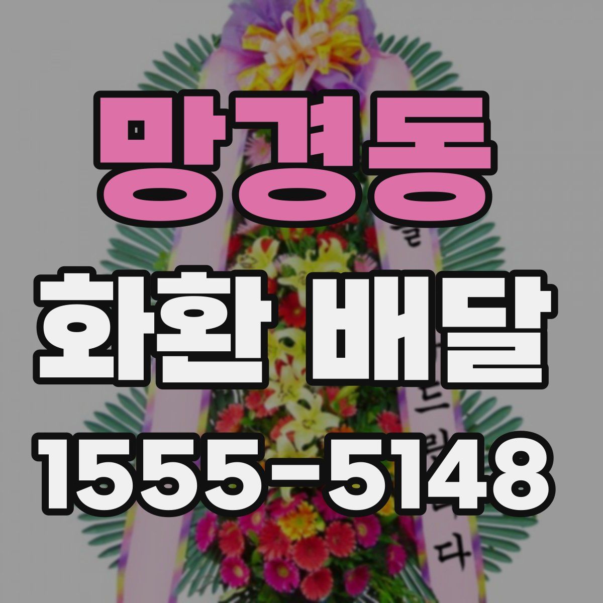망경동 화환 배달