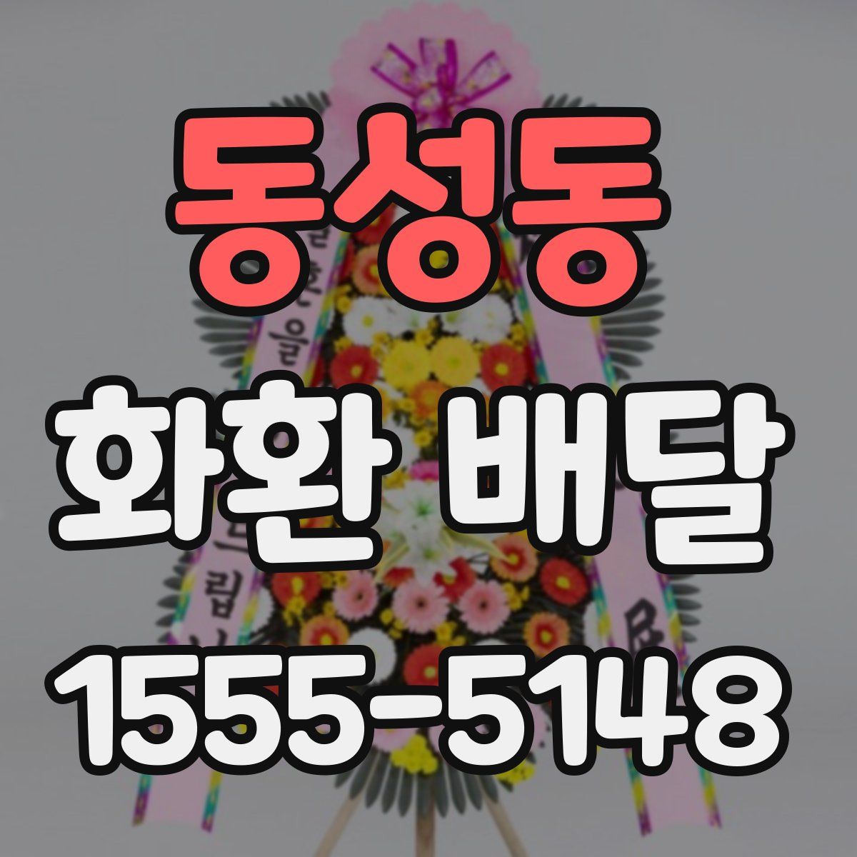 동성동 화환 배달