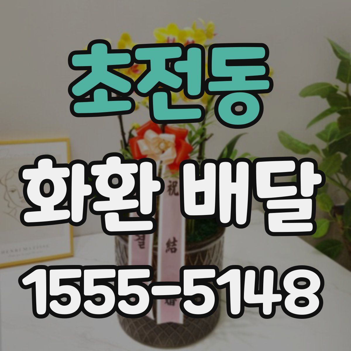 초전동 화환 배달