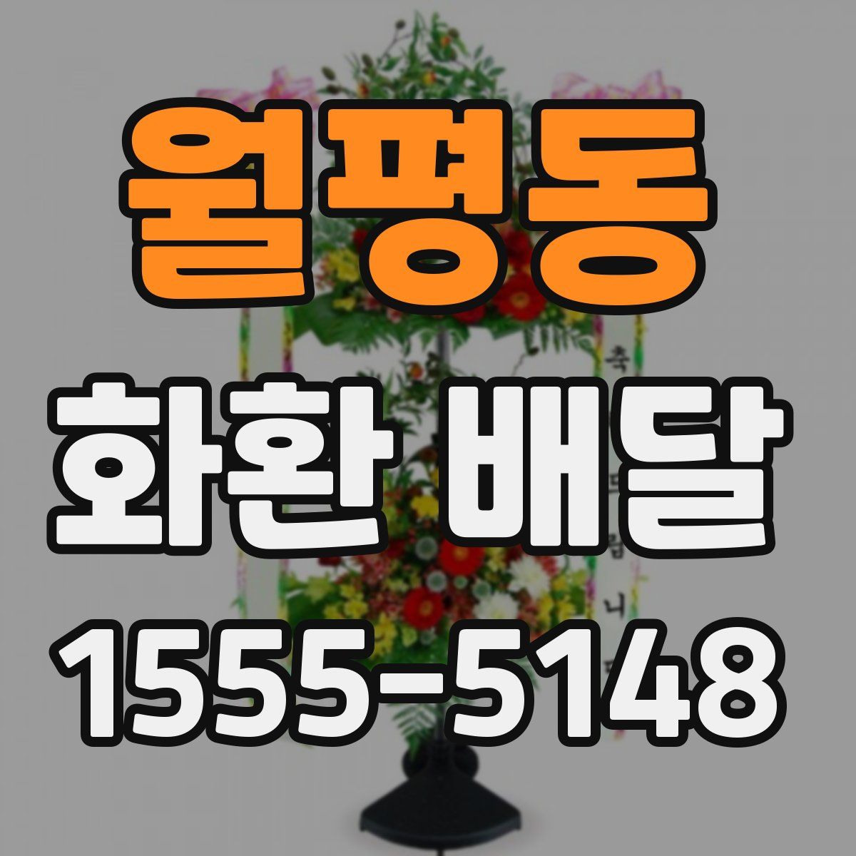 월평동 화환 배달