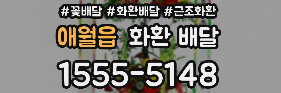 애월읍 화환 배달