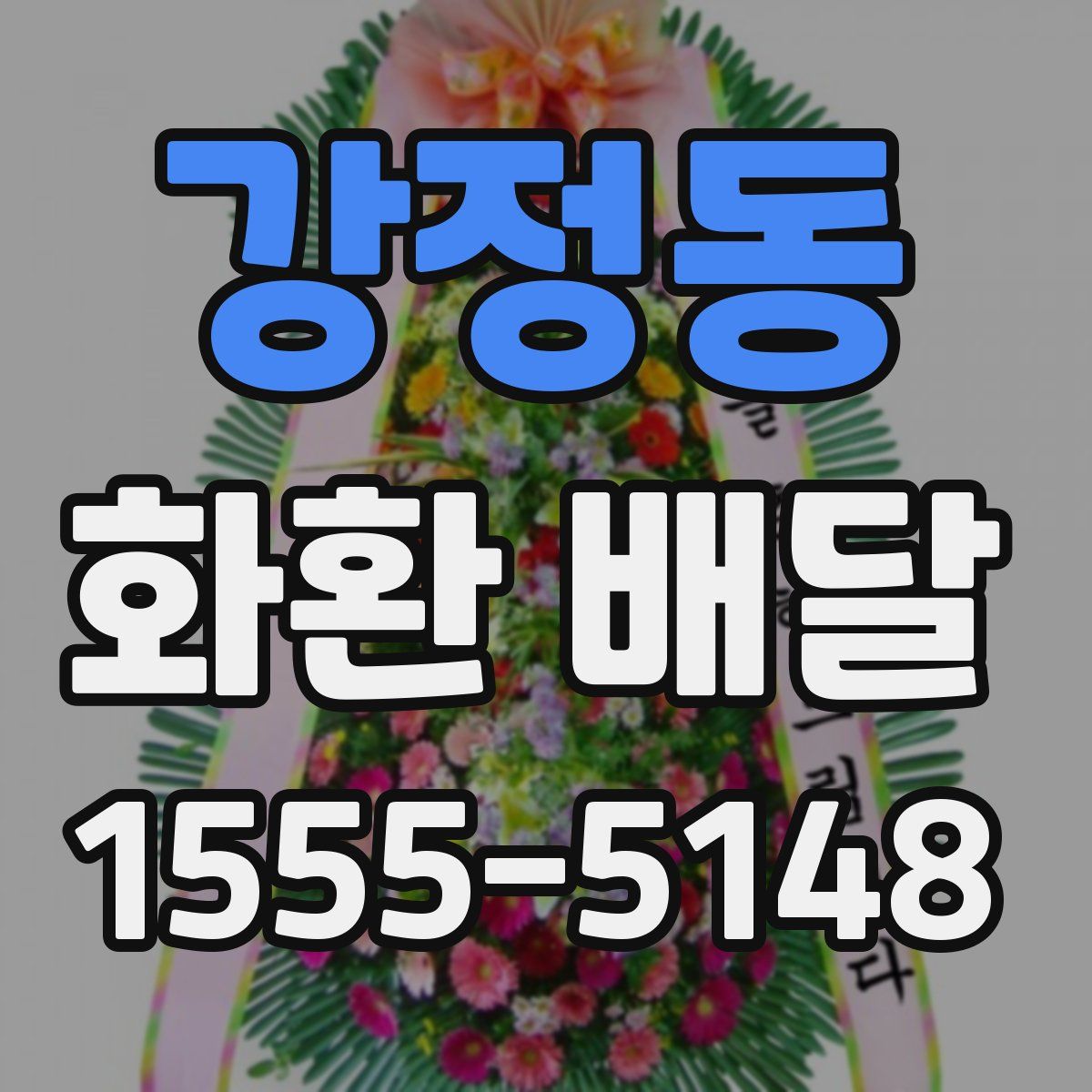 강정동 화환 배달