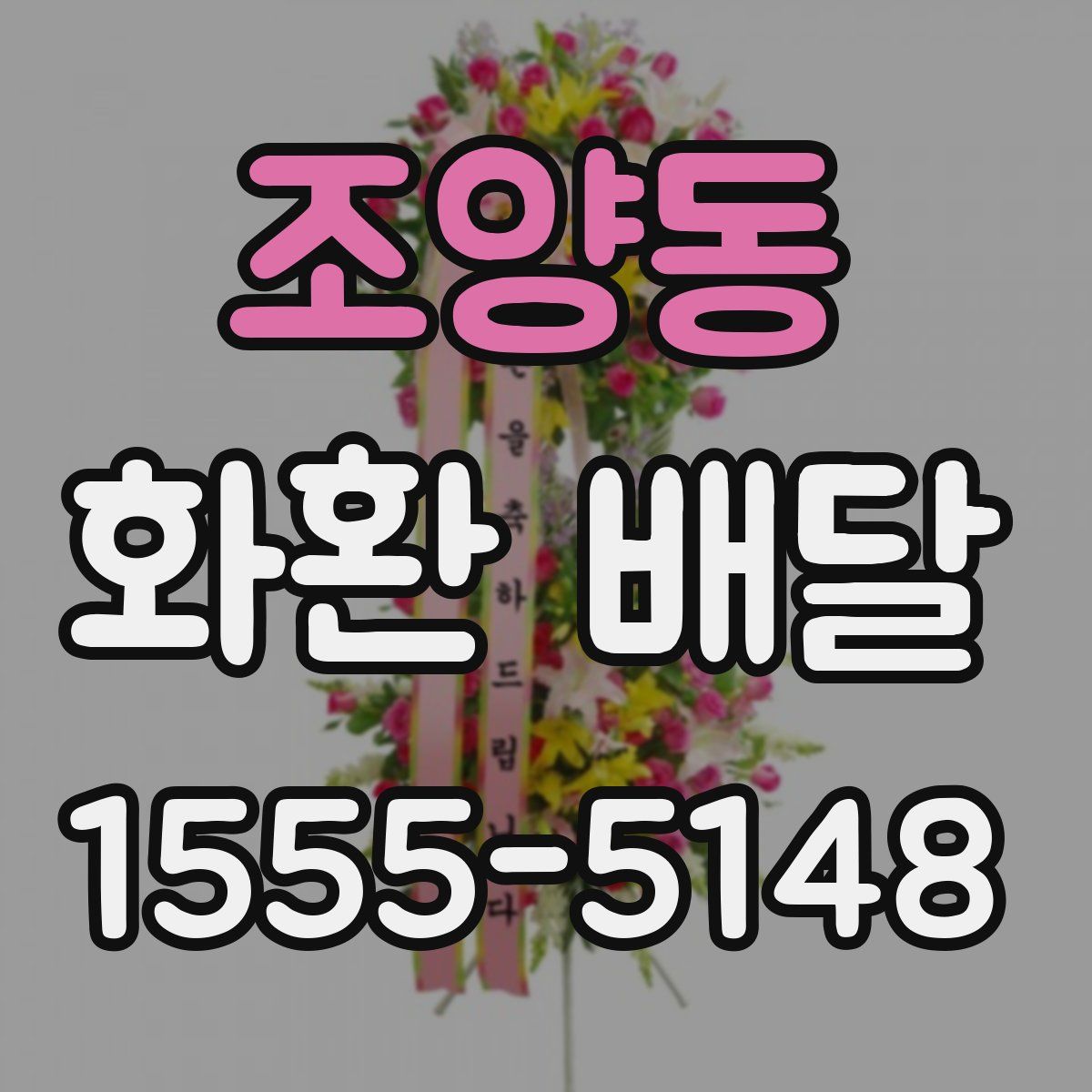 조양동 화환 배달