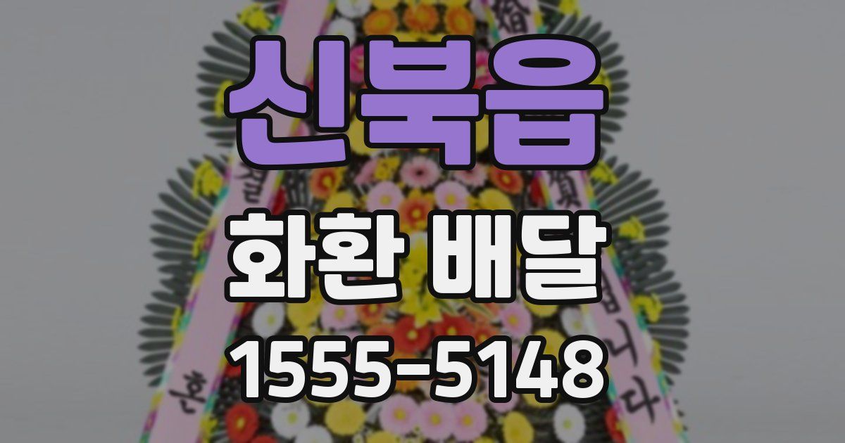 신북읍 화환 배달