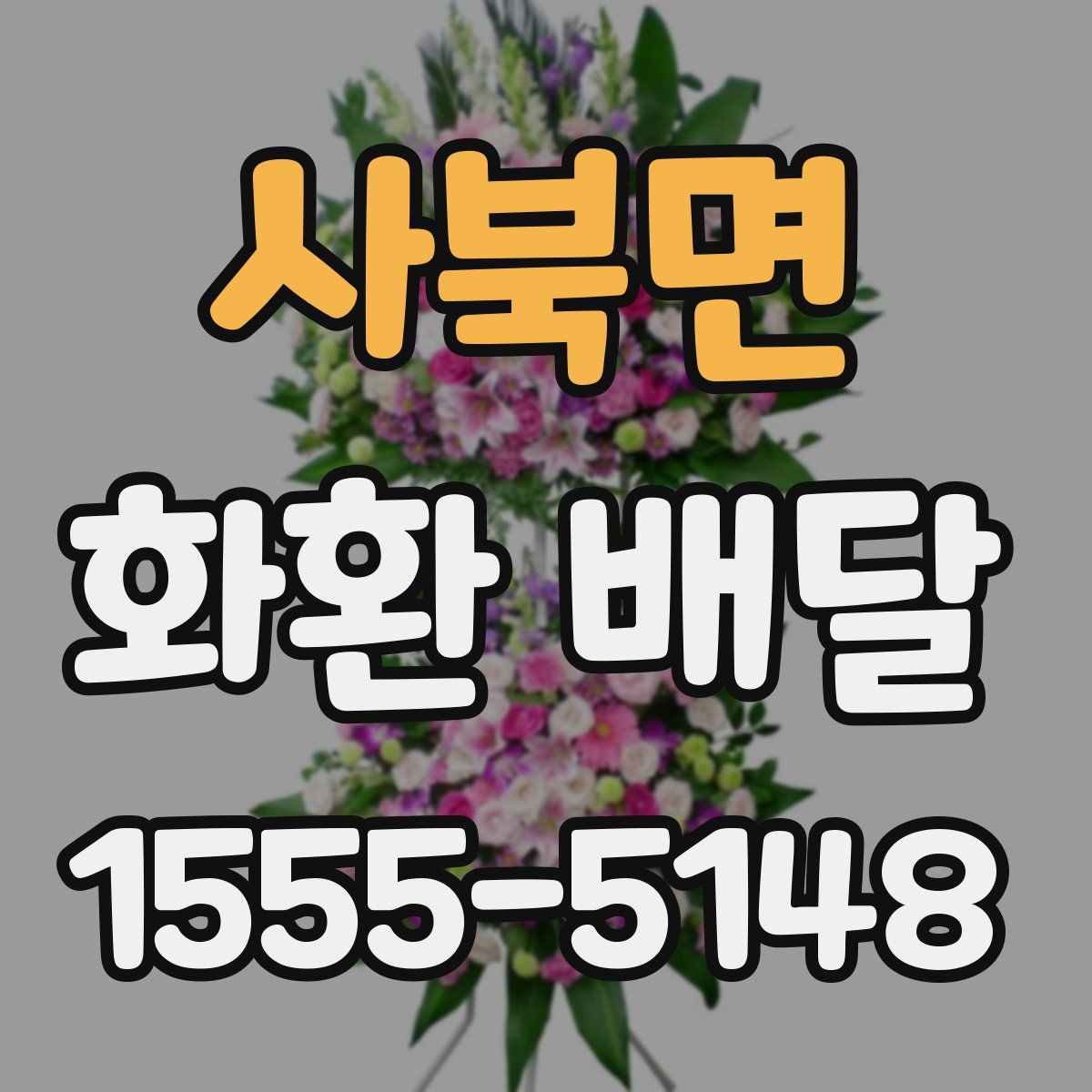 사북면 화환 배달