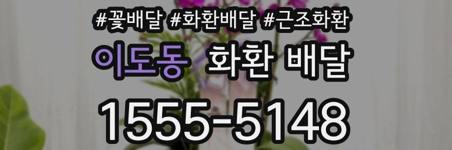 이도동 화환 배달