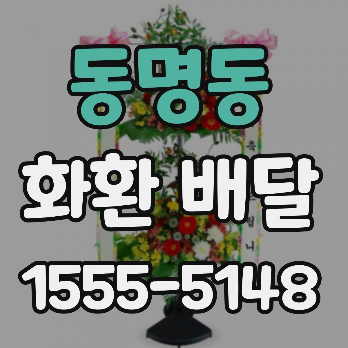 동명동 화환 배달