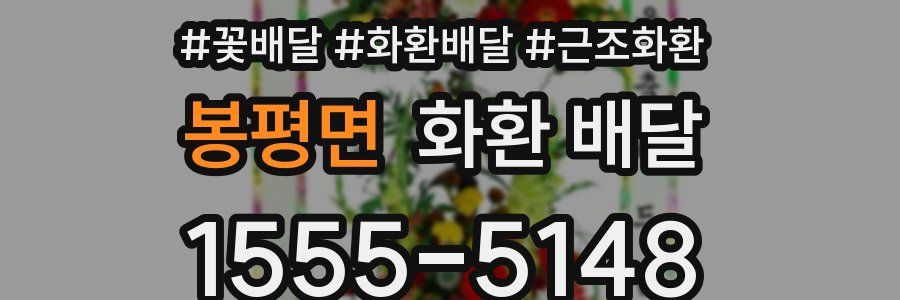 봉평면 화환 배달