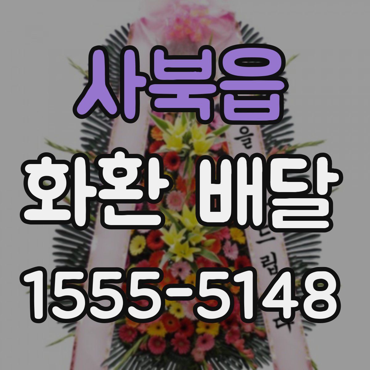 사북읍 화환 배달