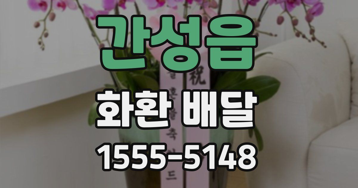 간성읍 화환 배달