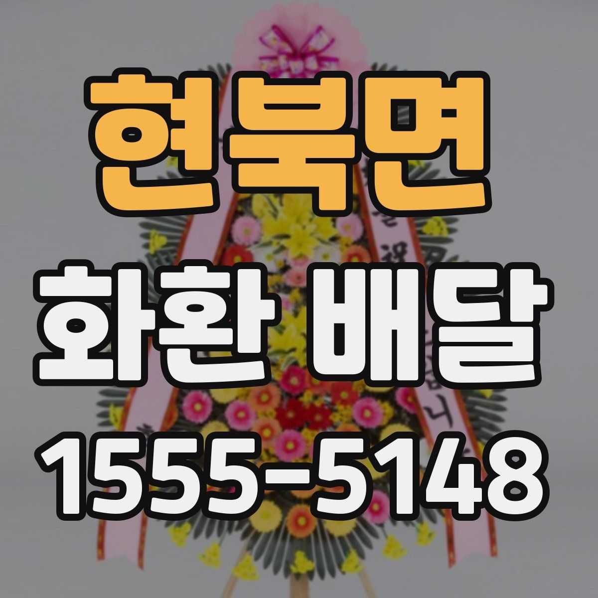현북면 화환 배달