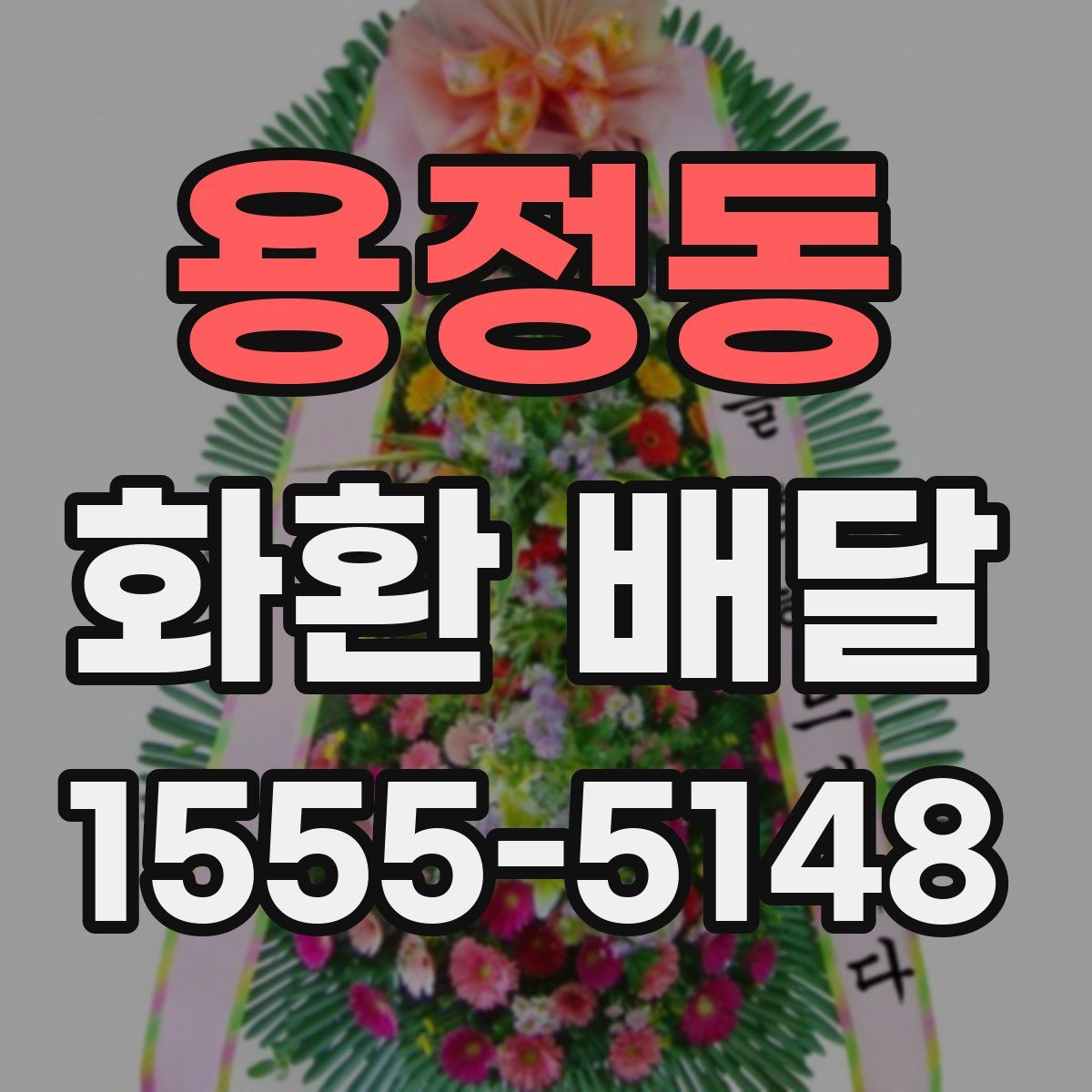 용정동 화환 배달