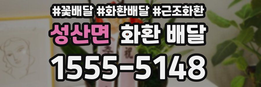성산면 화환 배달