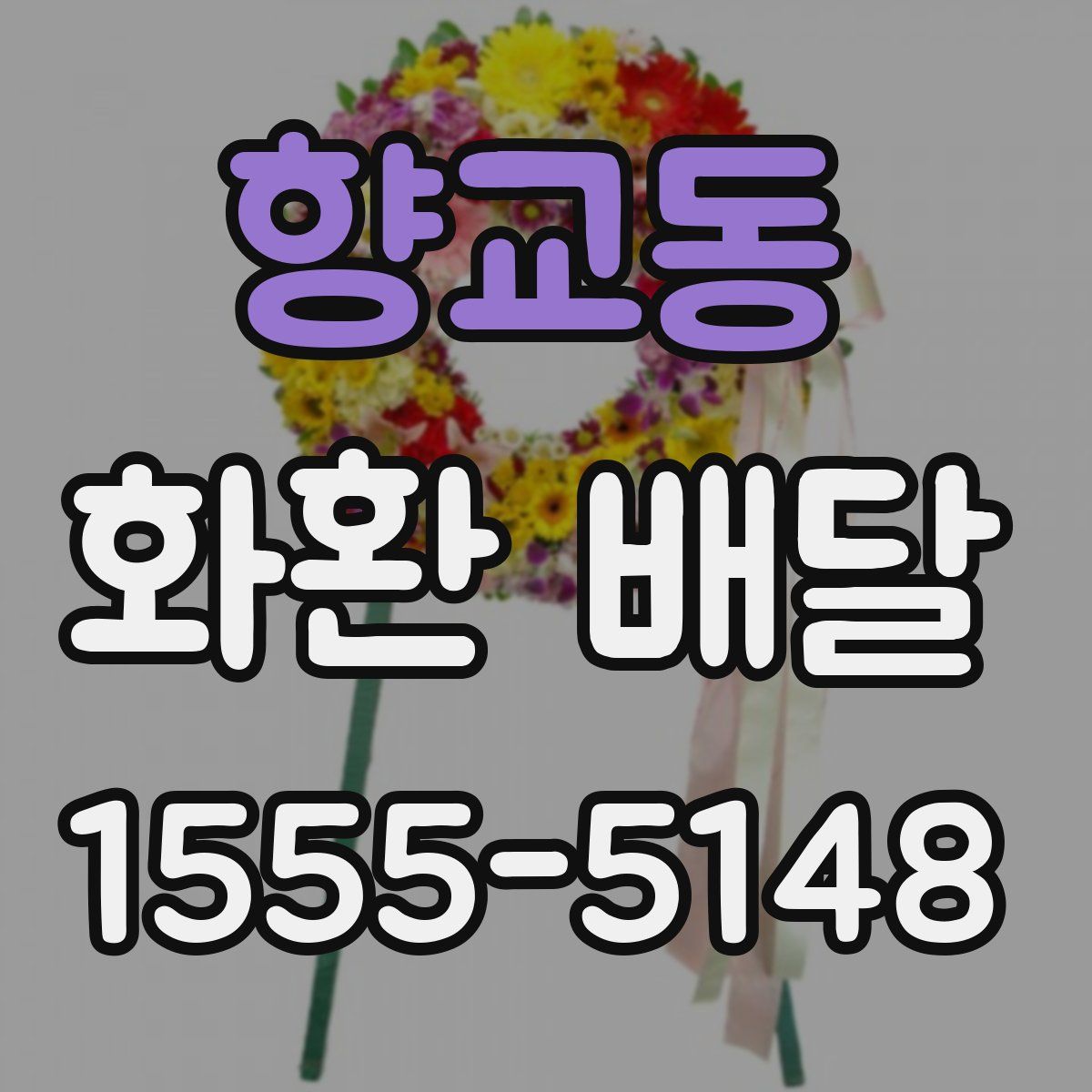 향교동 화환 배달