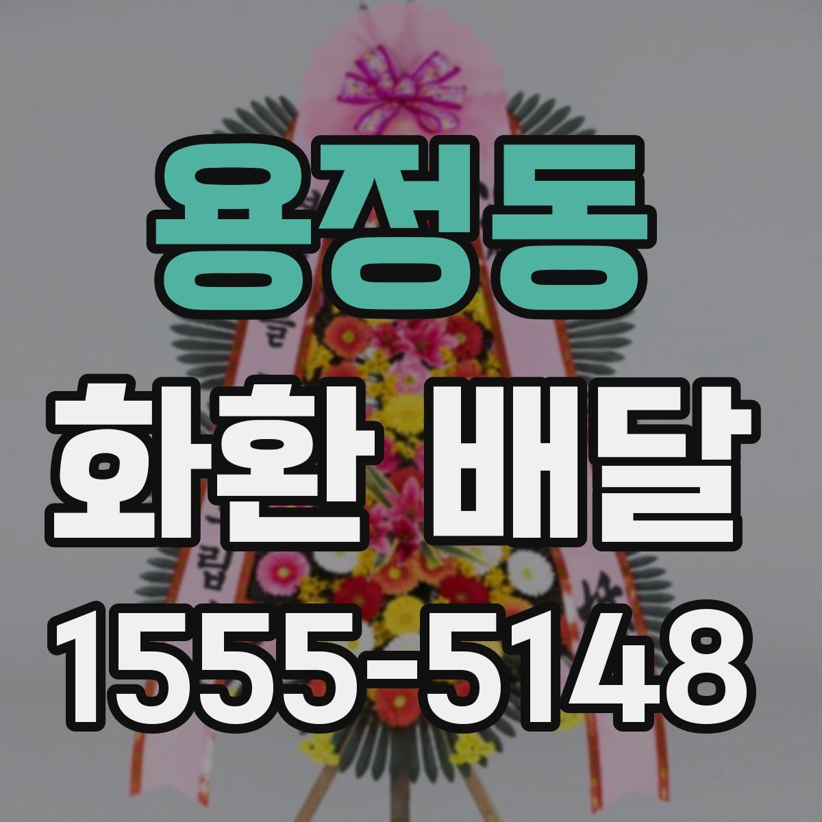 용정동 화환 배달