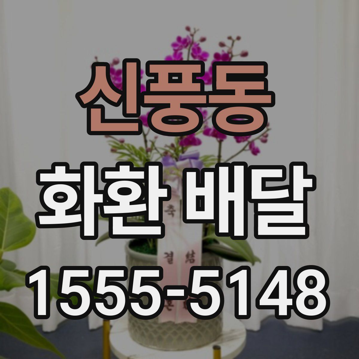 신풍동 화환 배달