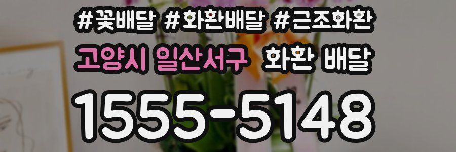 고양시 일산서구 화환 배달