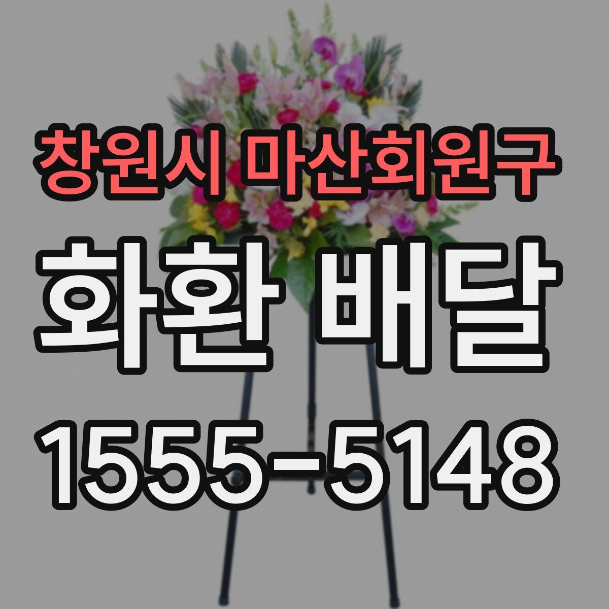 창원시 마산회원구 화환 배달