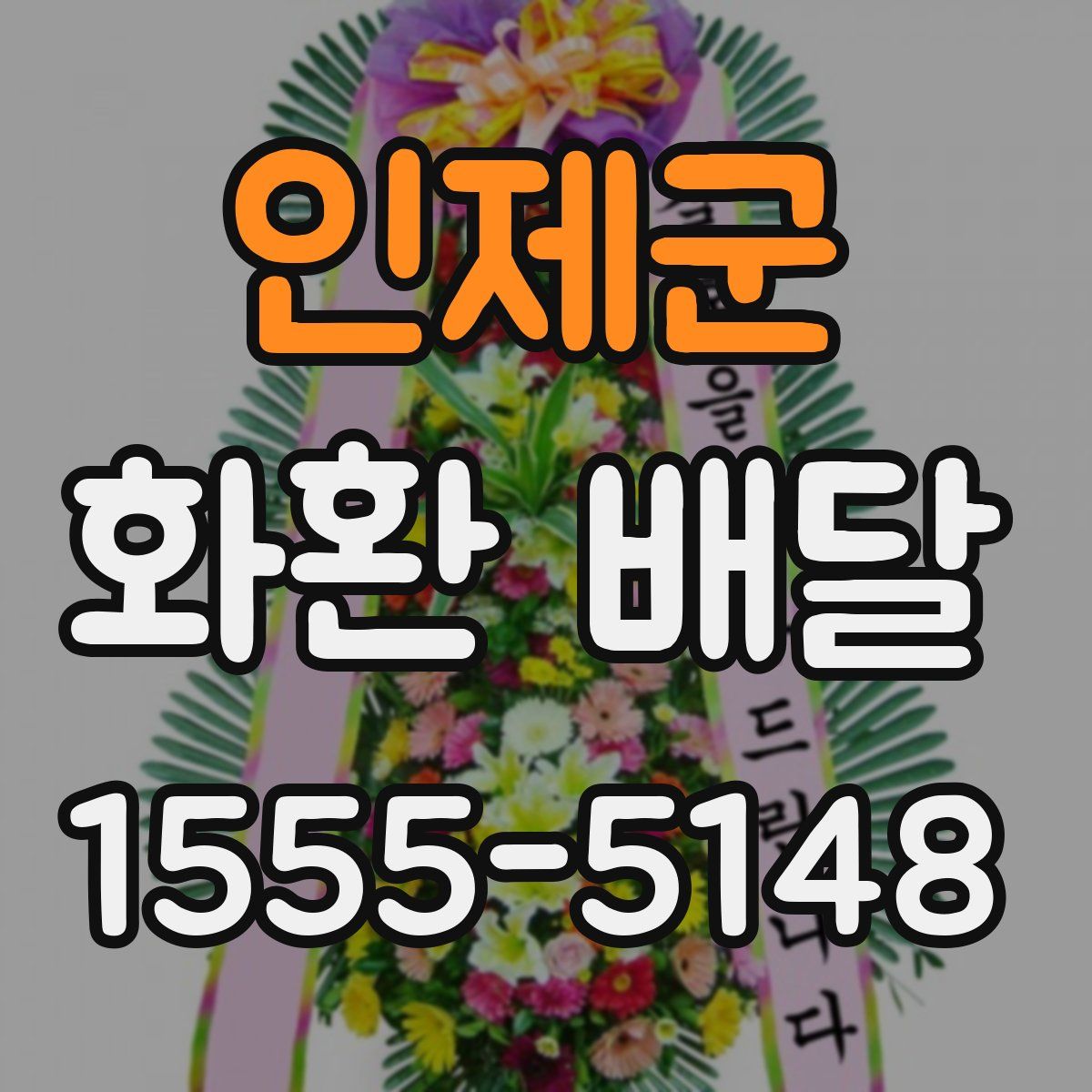 인제군 화환 배달