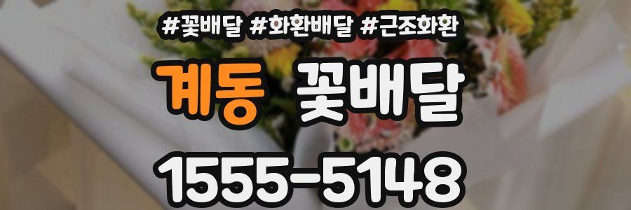 계동 꽃배달