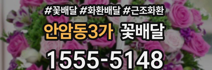 안암동3가 꽃배달