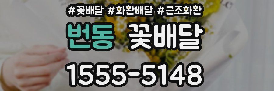 번동 꽃배달