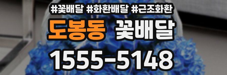 도봉동 꽃배달