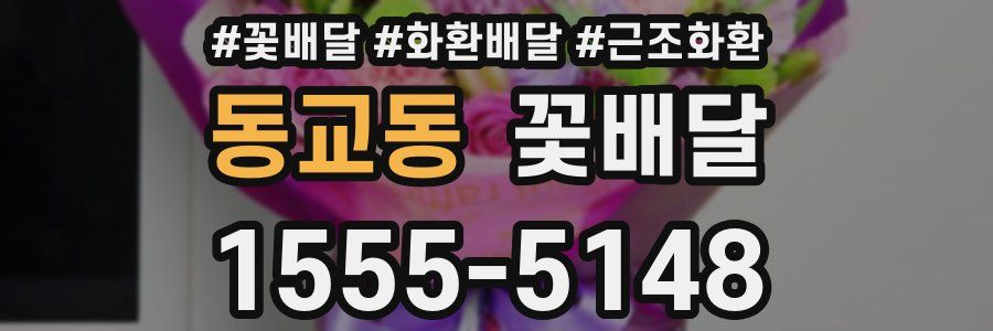 동교동 꽃배달