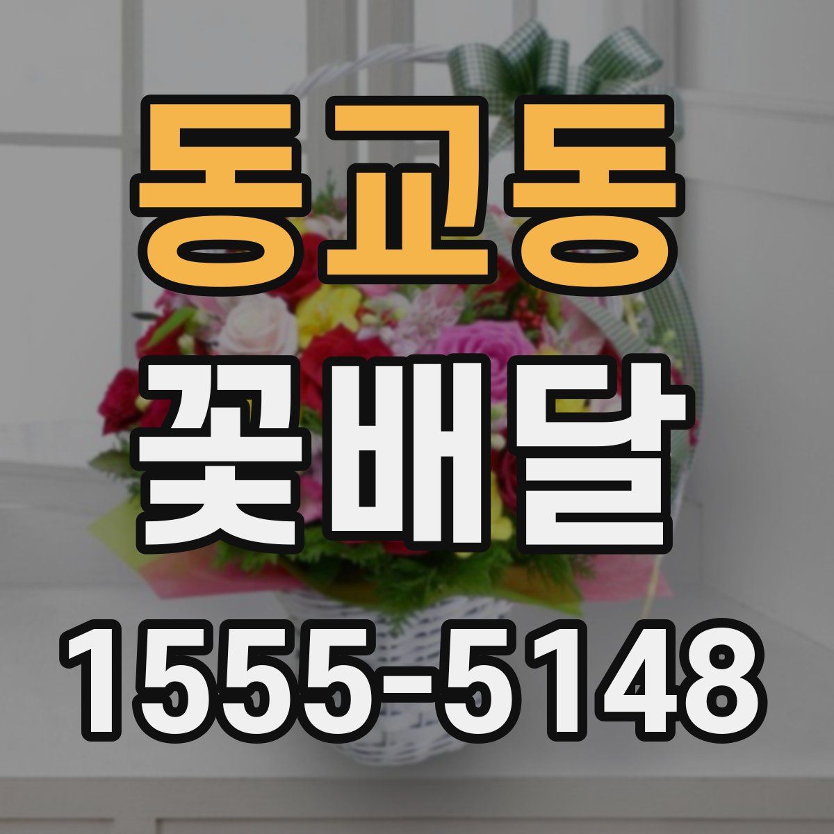 동교동 꽃배달
