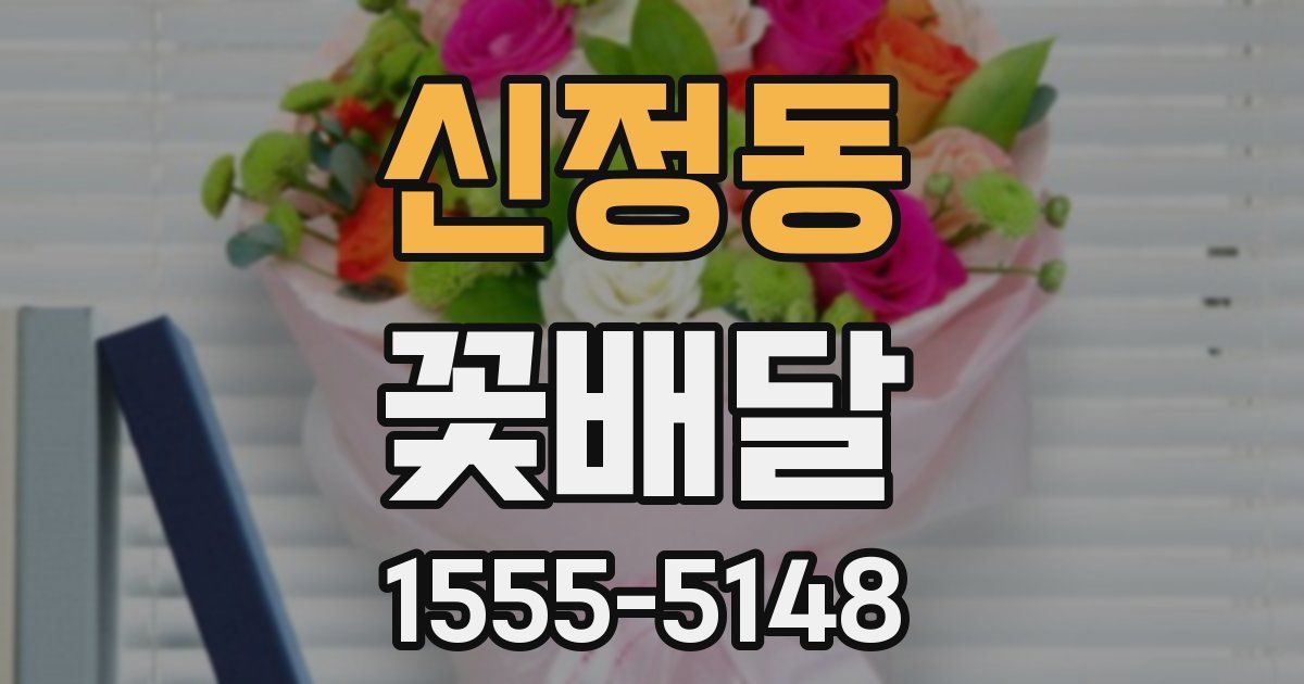 신정동 꽃배달