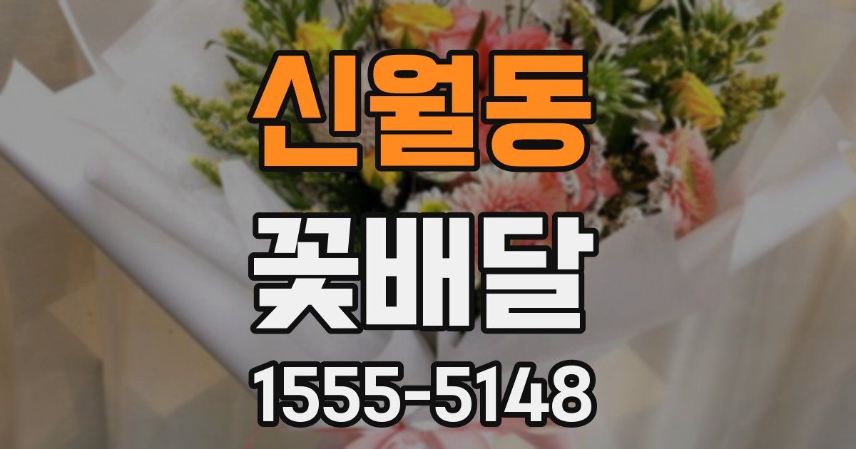 신월동 꽃배달