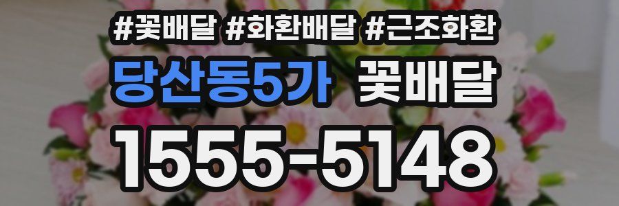 당산동5가 꽃배달