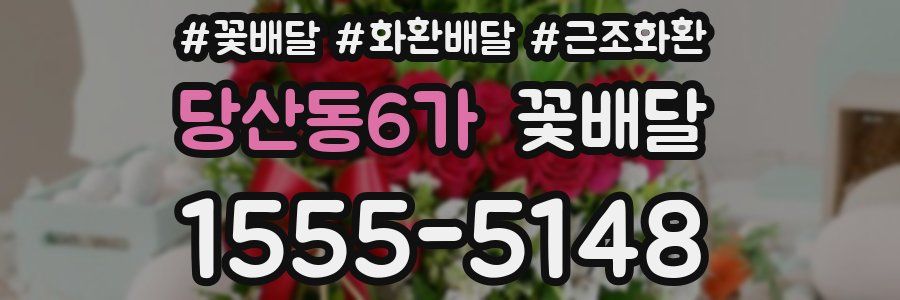 당산동6가 꽃배달