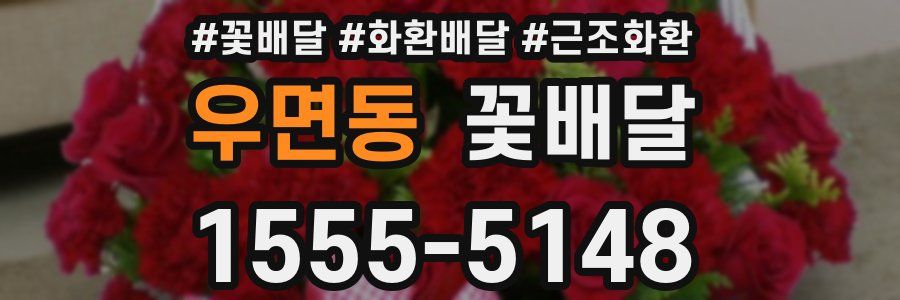 우면동 꽃배달