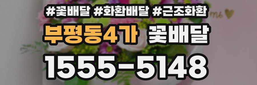 부평동4가 꽃배달