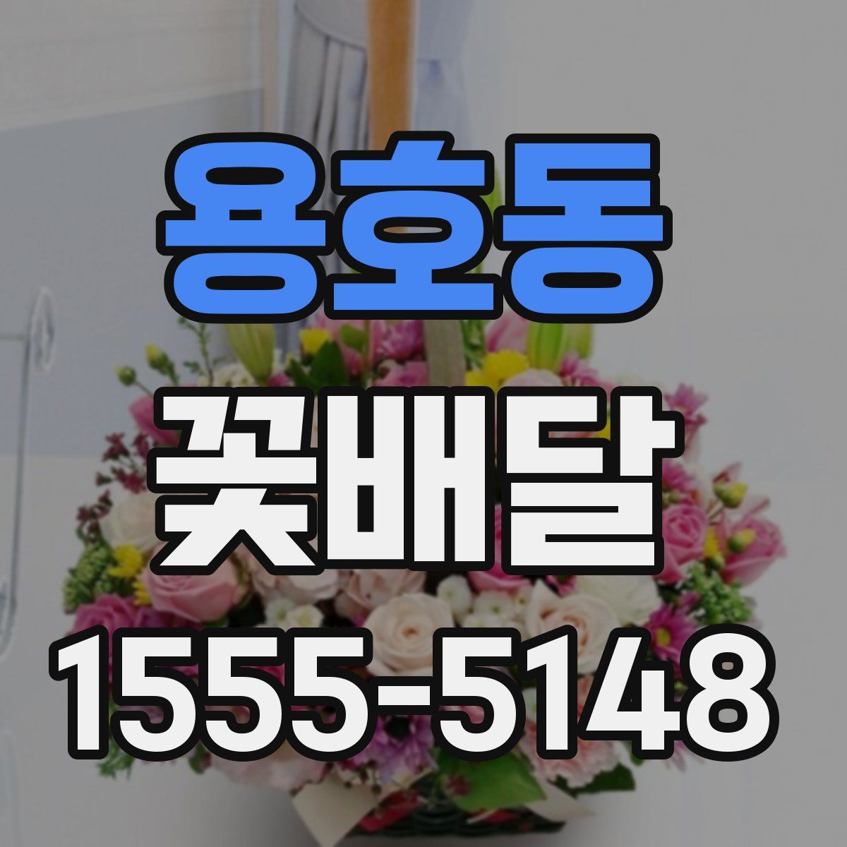 용호동 꽃배달