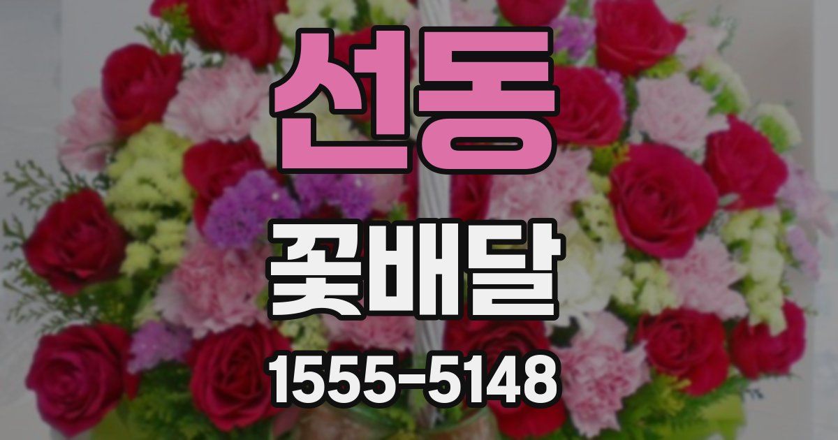 선동 꽃배달