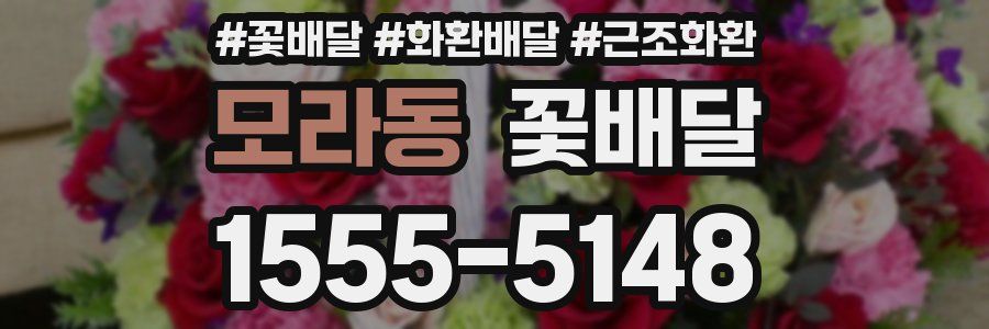 모라동 꽃배달