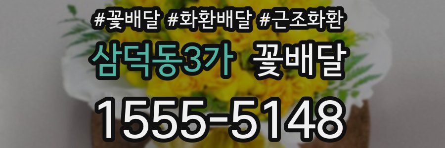 삼덕동3가 꽃배달