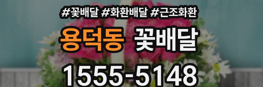 용덕동 꽃배달