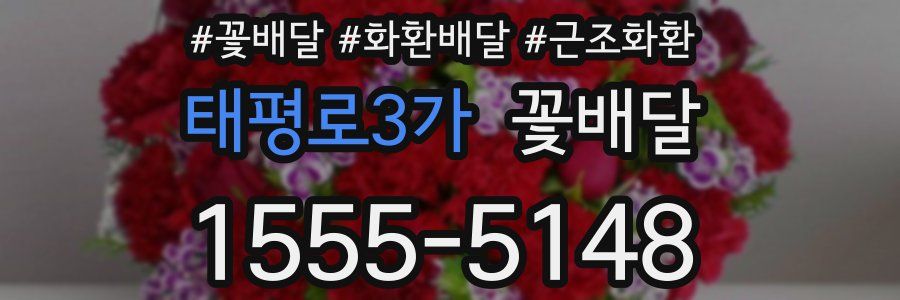 태평로3가 꽃배달
