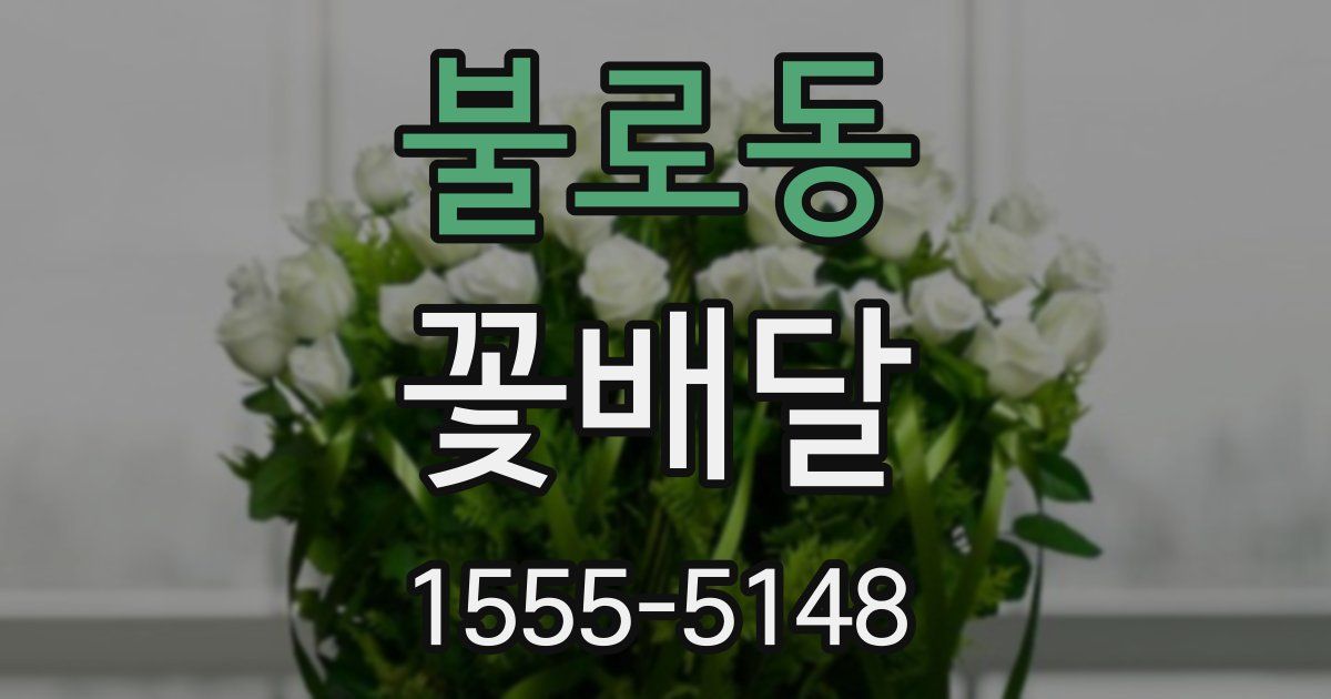 불로동 꽃배달