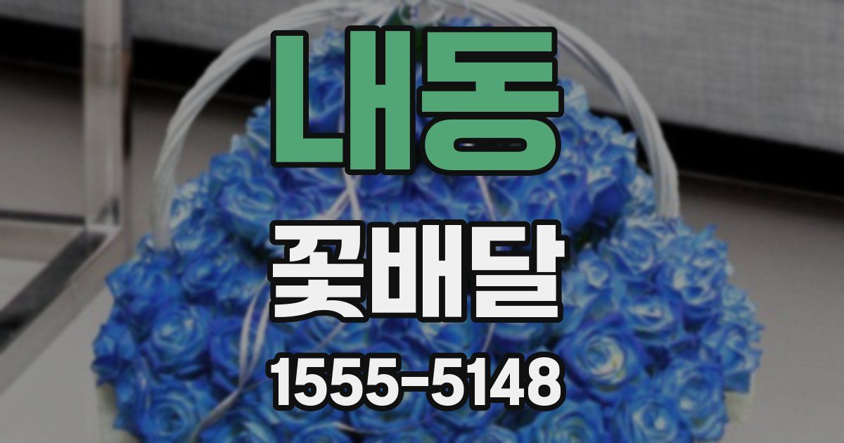 내동 꽃배달