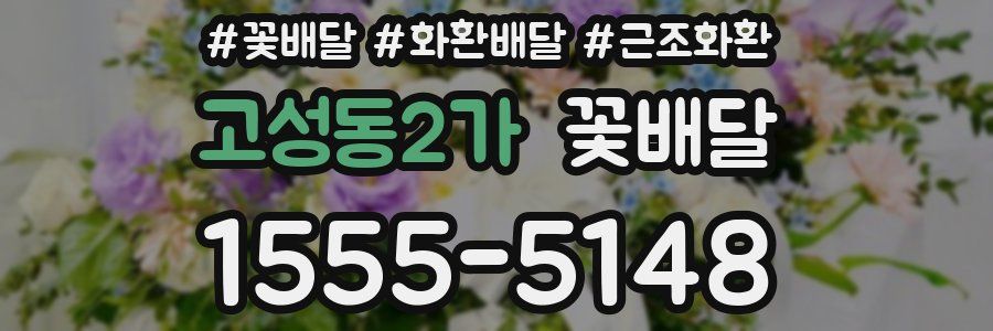 고성동2가 꽃배달