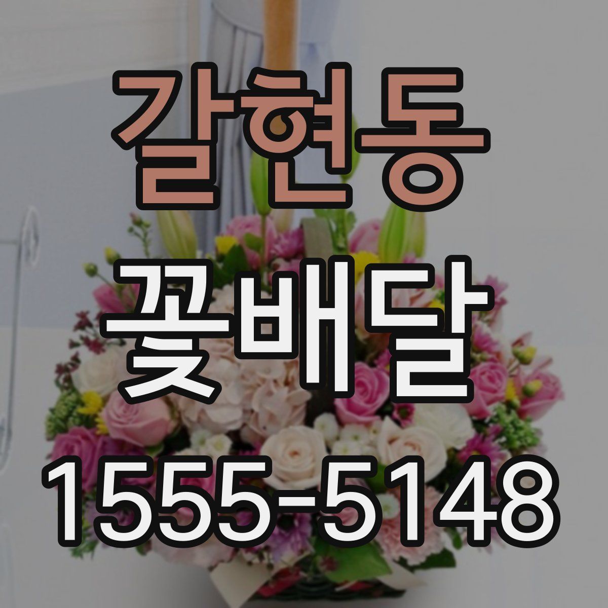 갈현동 꽃배달
