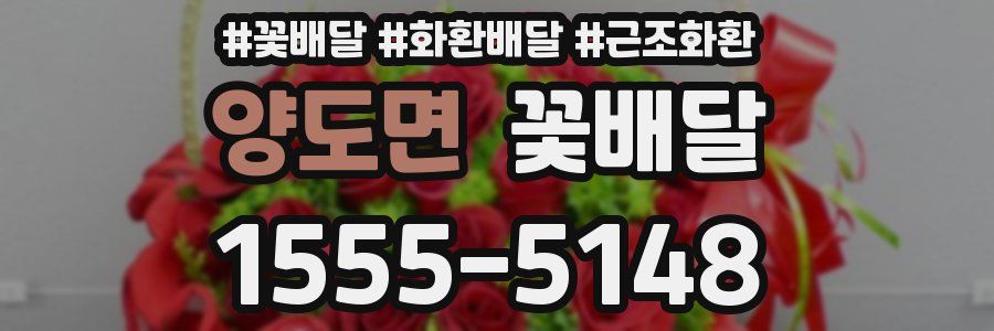 양도면 꽃배달