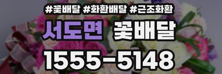 서도면 꽃배달